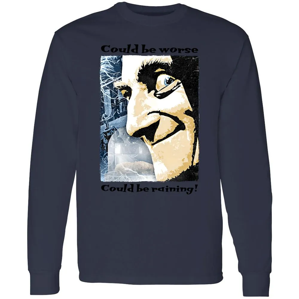 Long Sleeve T-Shirt - HHJKYC8J - Navy - 12