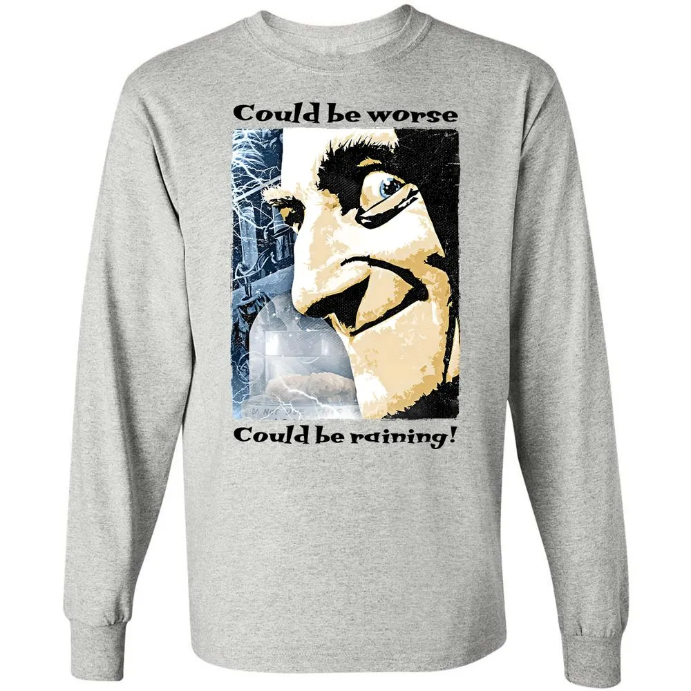 Long Sleeve T-Shirt - HHJKYC8J - Ash - 5
