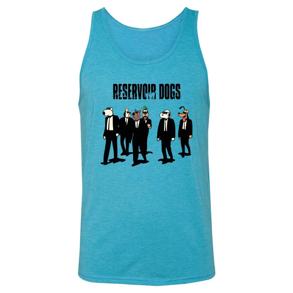 Unisex Jersey Tank - GKTX5TY7 - Aqua Triblend - 3