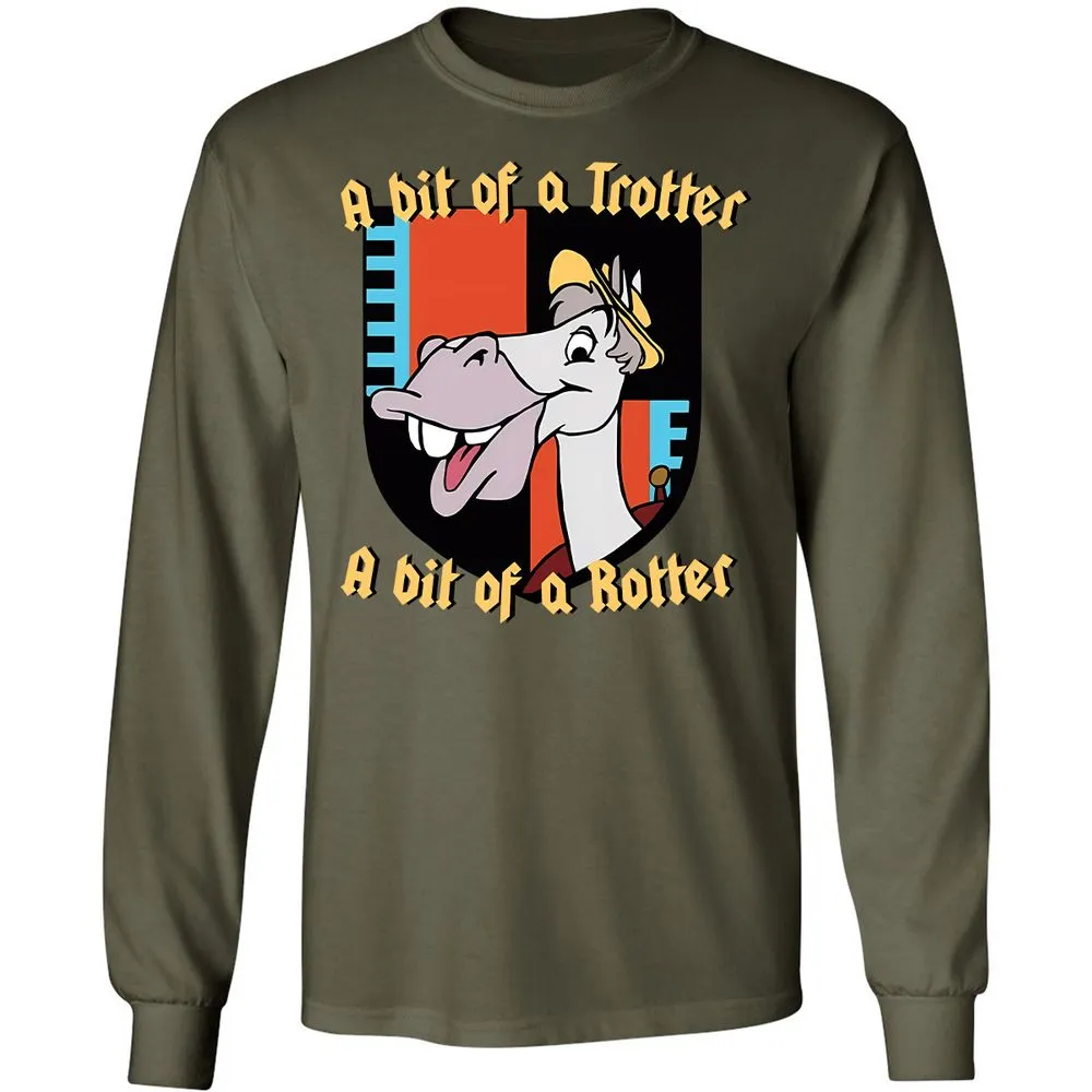 Long Sleeve T-Shirt - Y9ZH2UH9 - Military Green - 7
