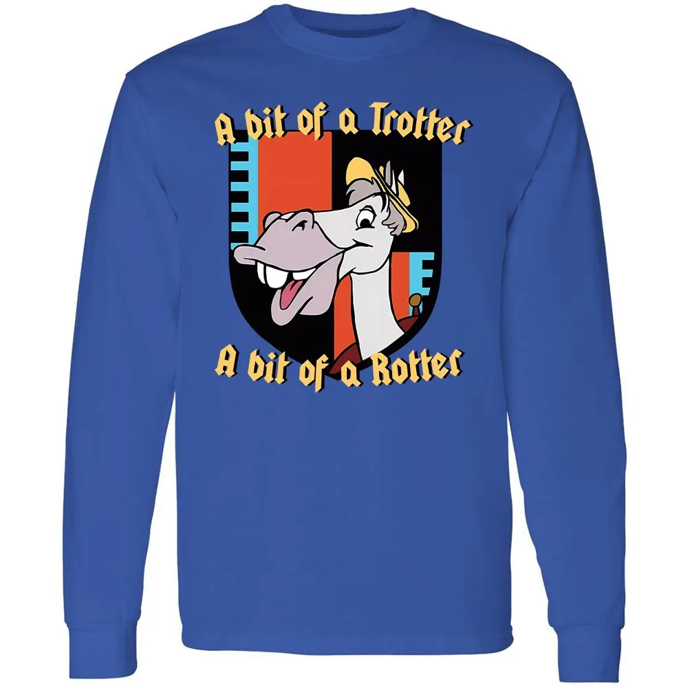 Long Sleeve T-Shirt - Y9ZH2UH9 - Royal - 4