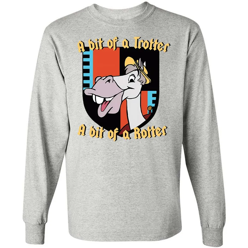 Long Sleeve T-Shirt - Y9ZH2UH9 - Ash - 5