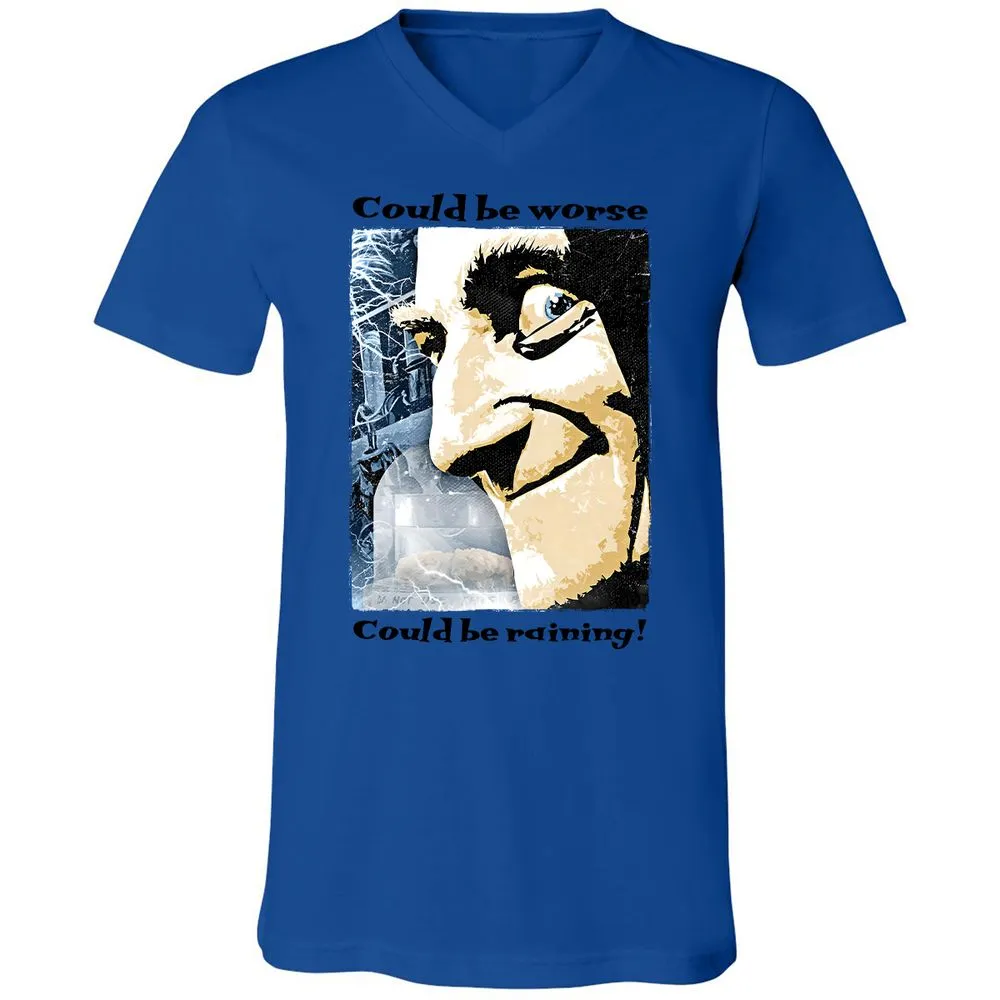 Unisex V-Neck T-Shirt - 1XJ32HF3 - True Royal - 4