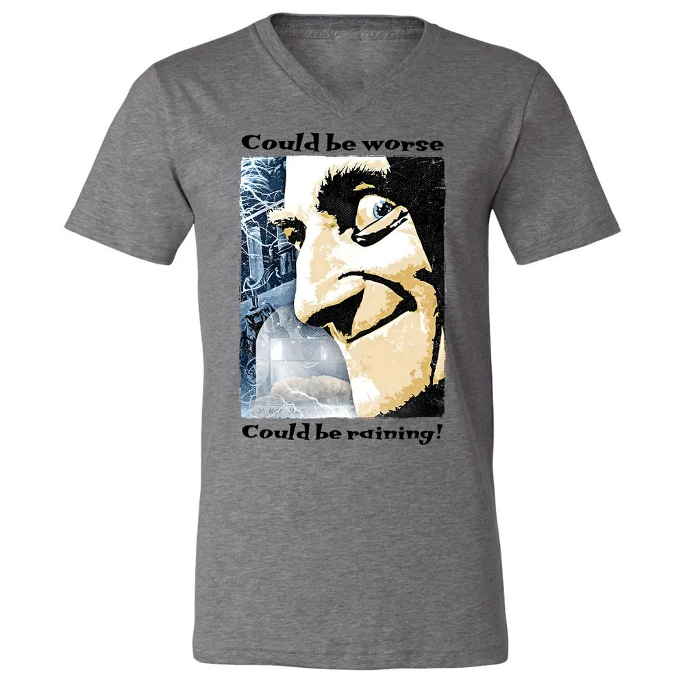 Unisex V-Neck T-Shirt - 1XJ32HF3 - Deep Heather - 13