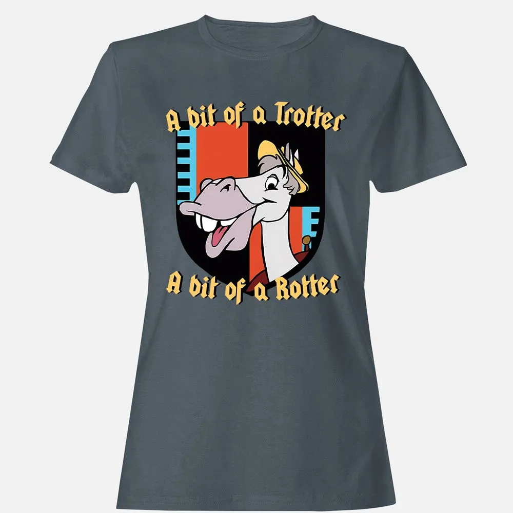 Women's T-Shirt - 8D73EKK4 - Charcoal - 3