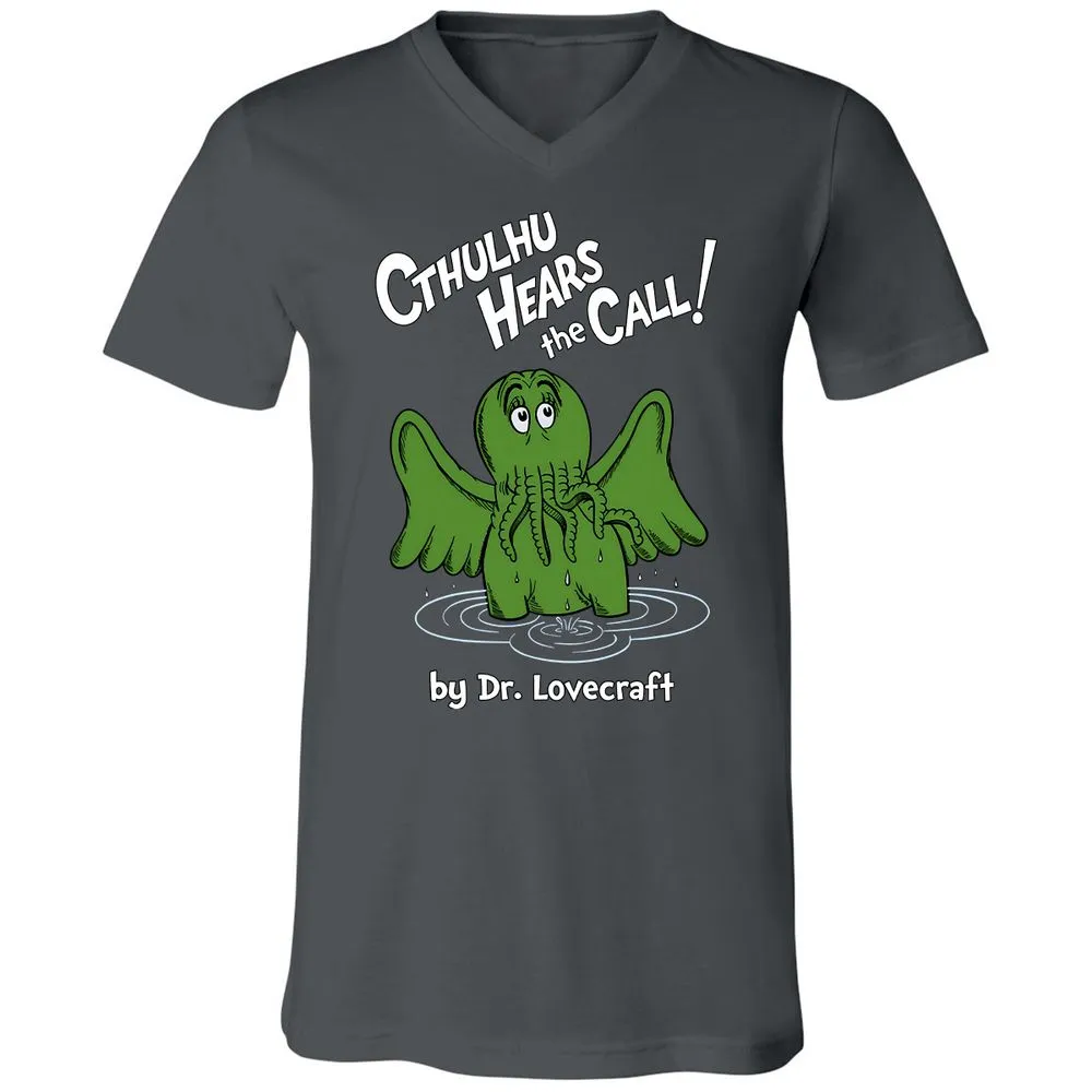 Unisex V-Neck T-Shirt - DLG28ZD2 - Asphalt - 12