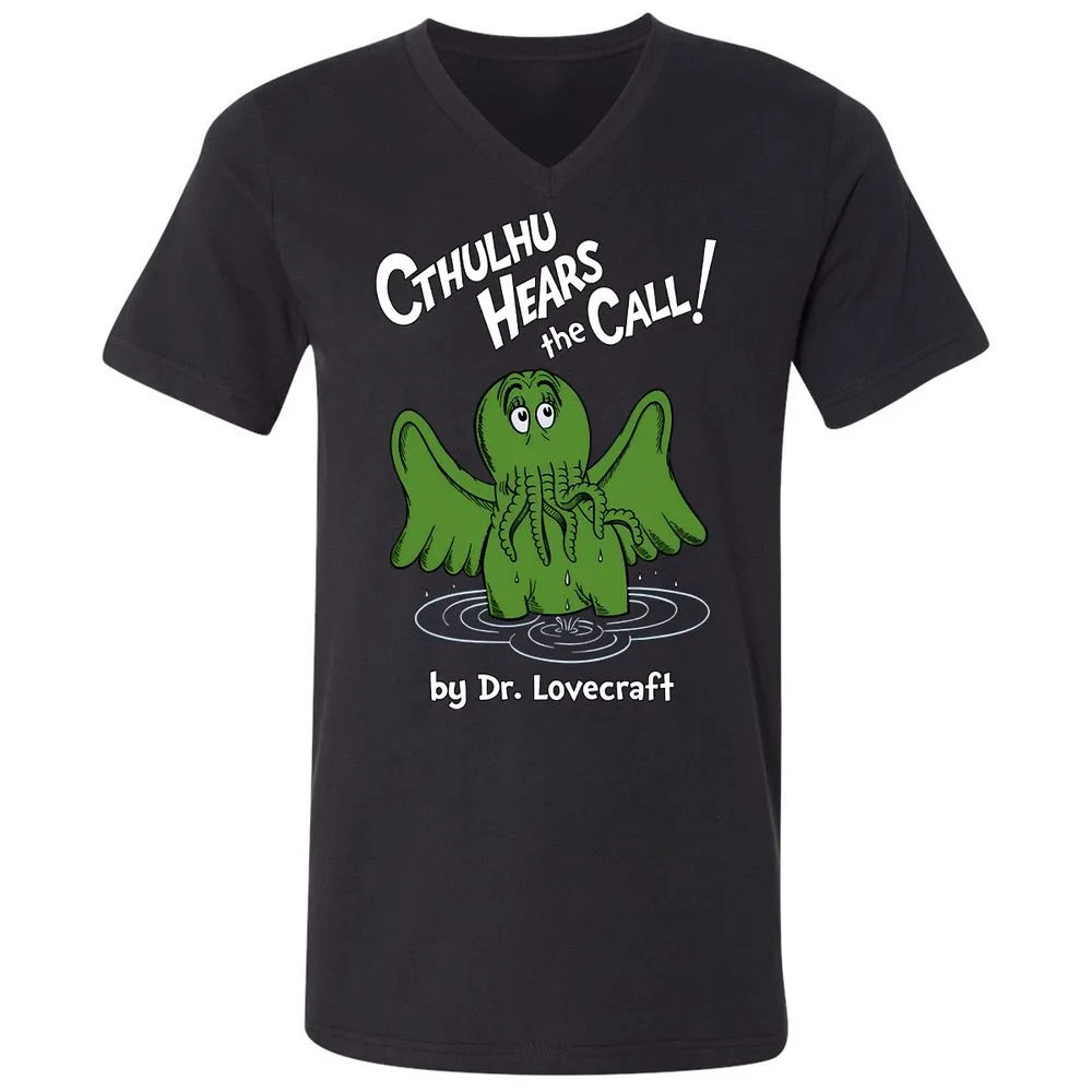 Unisex V-Neck T-Shirt - DLG28ZD2 - Black - 16