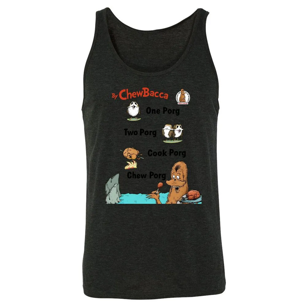 Unisex Jersey Tank - KWWFNHVS - Charcoal Black Triblend - 5