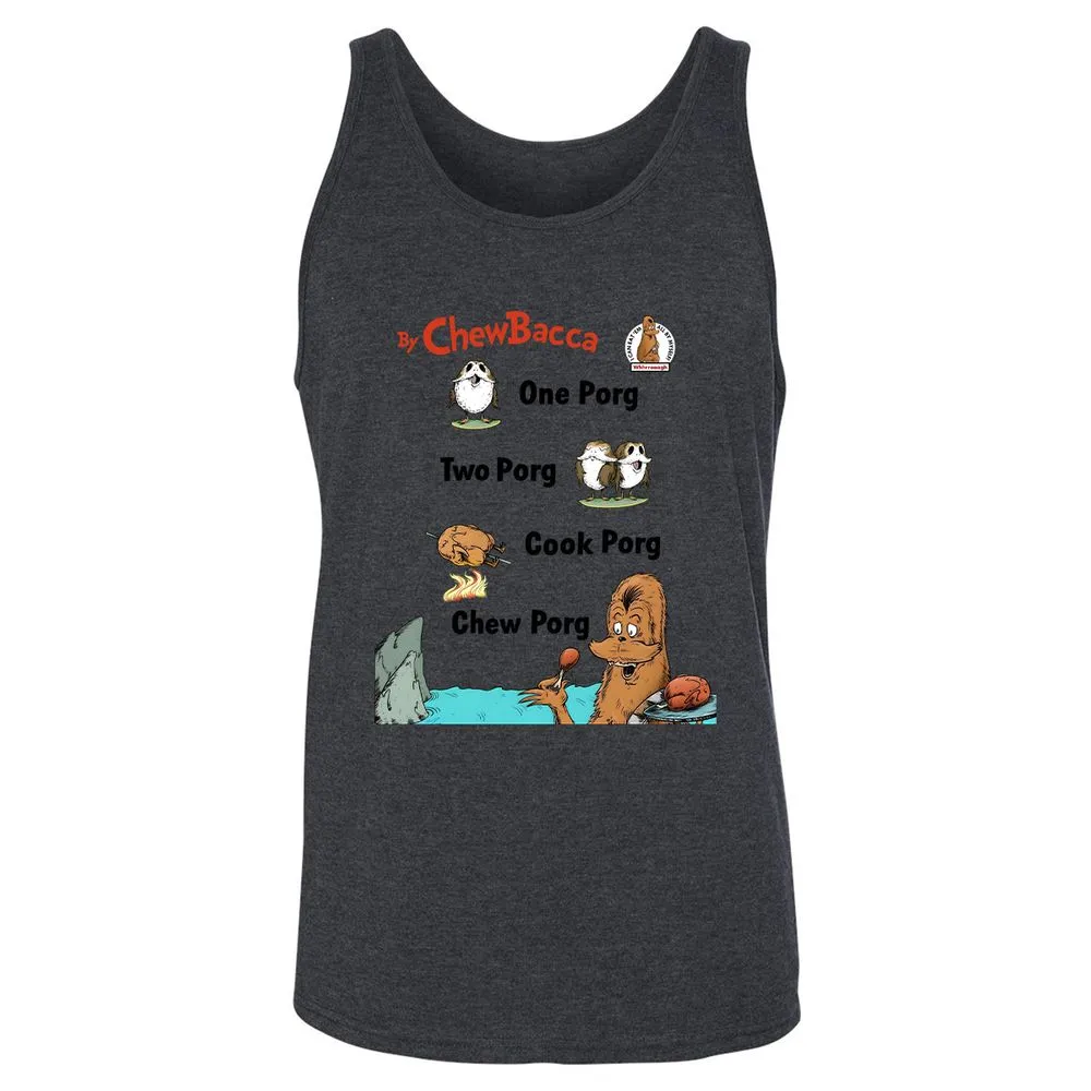 Unisex Jersey Tank - KWWFNHVS - Dark Grey Heather - 6