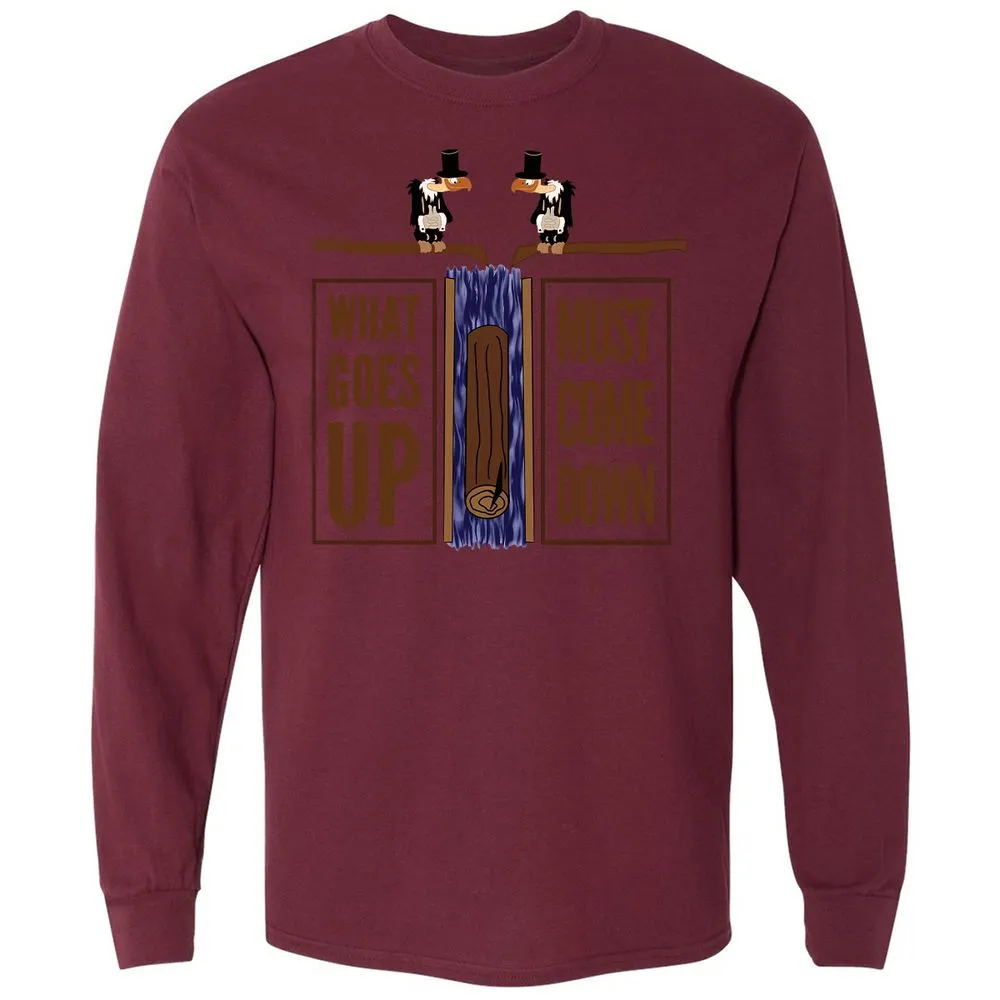 Long Sleeve T-Shirt - 3NM2BJTJ - Maroon - 11