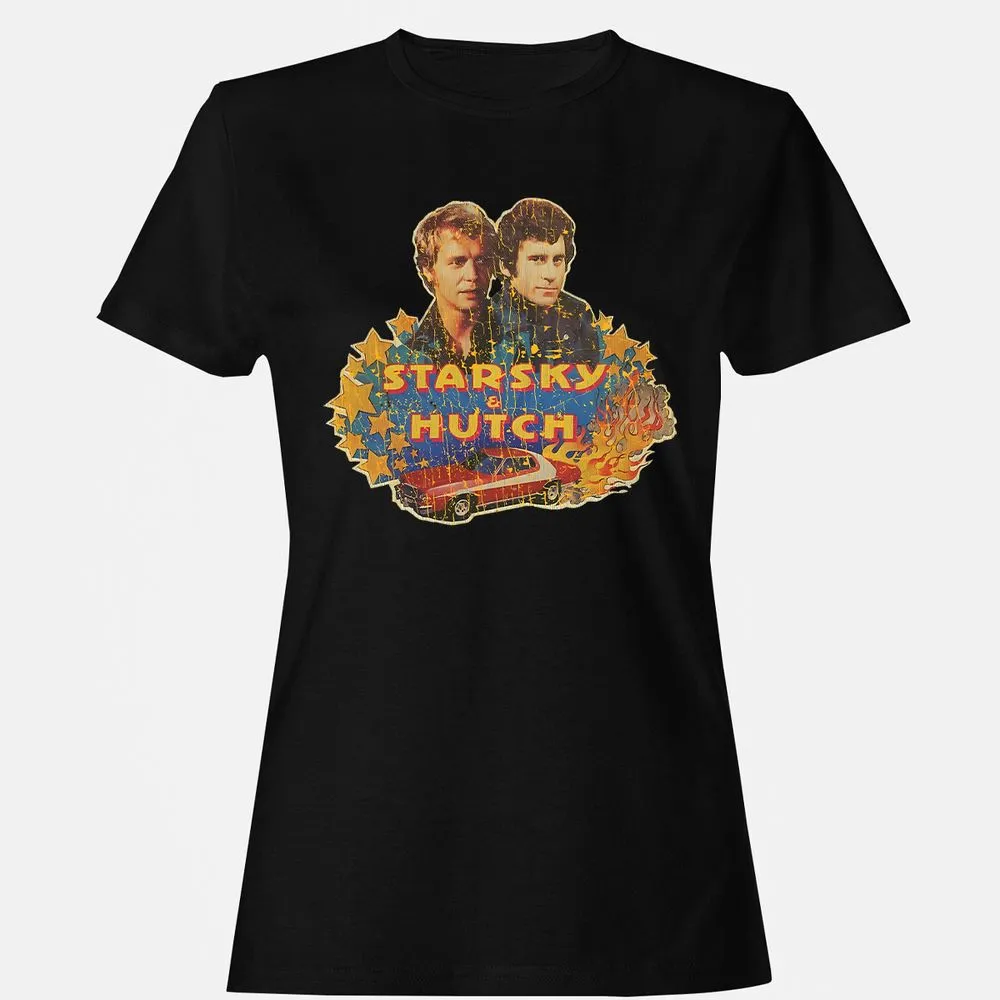 Women's T-Shirt - 86GLHBZY - Black - 16