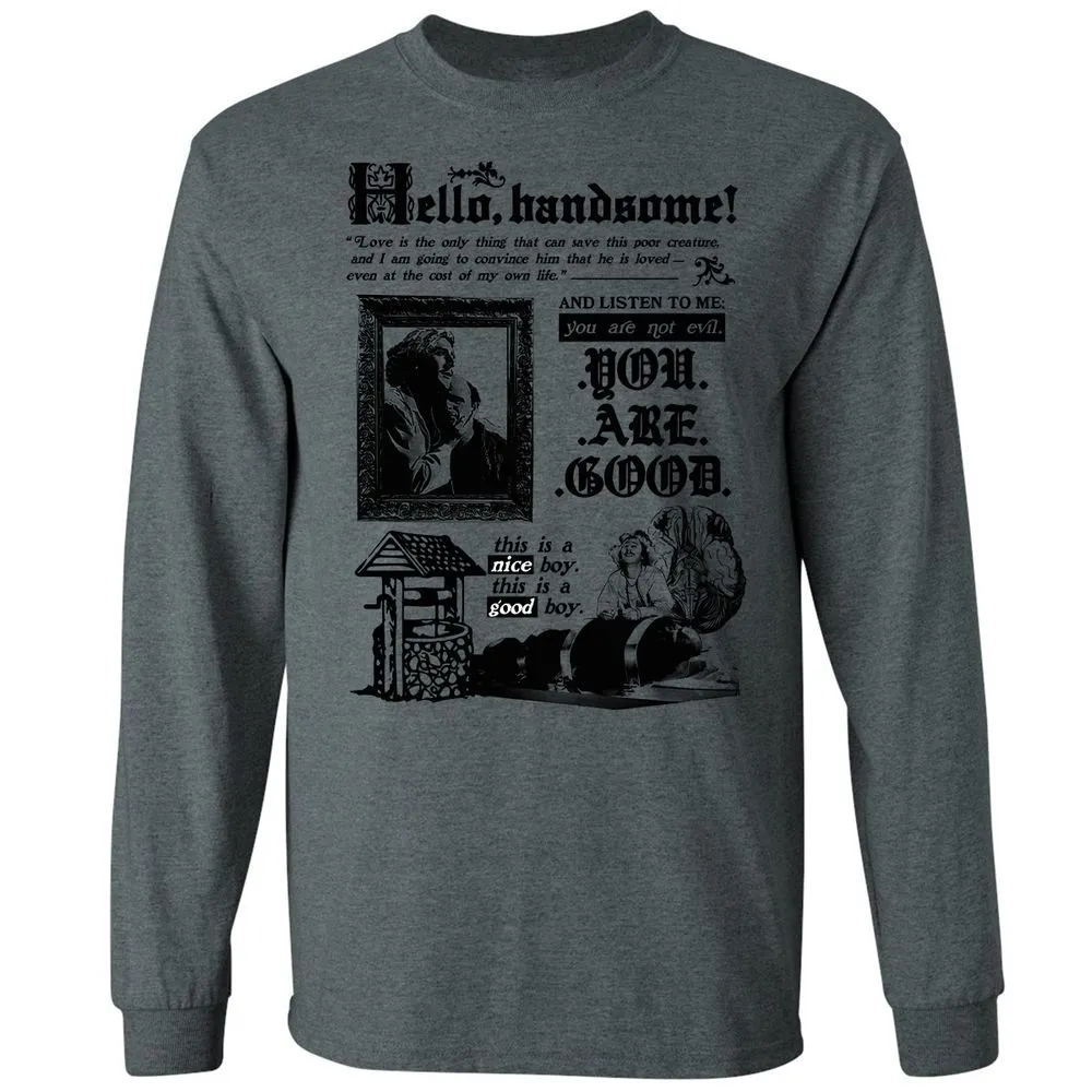 Long Sleeve T-Shirt - 9H6ZNKSG - Dark Heather - 15