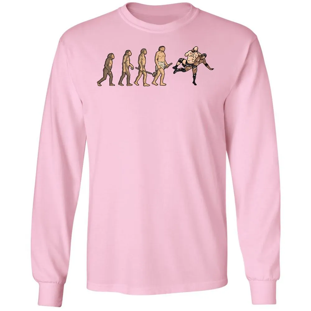 Long Sleeve T-Shirt - WLFL6J6S - Light Pink - 3