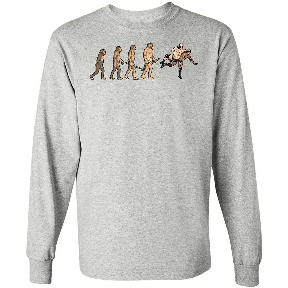 Long Sleeve T-Shirt - WLFL6J6S - Ash - 5
