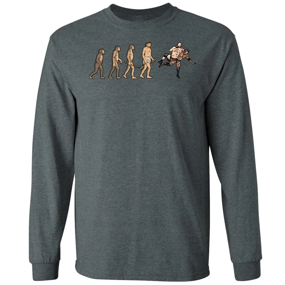 Long Sleeve T-Shirt - WLFL6J6S - Dark Heather - 15