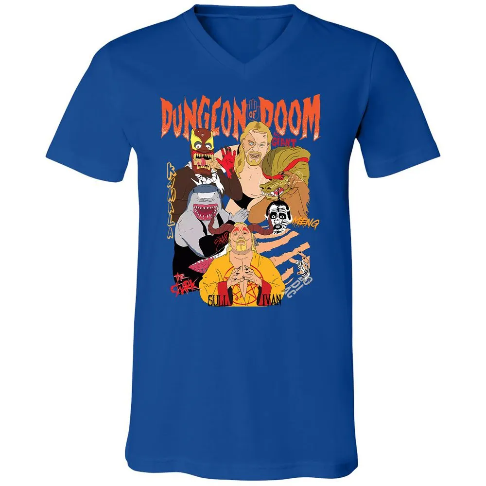 Unisex V-Neck T-Shirt - 2VNA2UQ6 - True Royal - 4