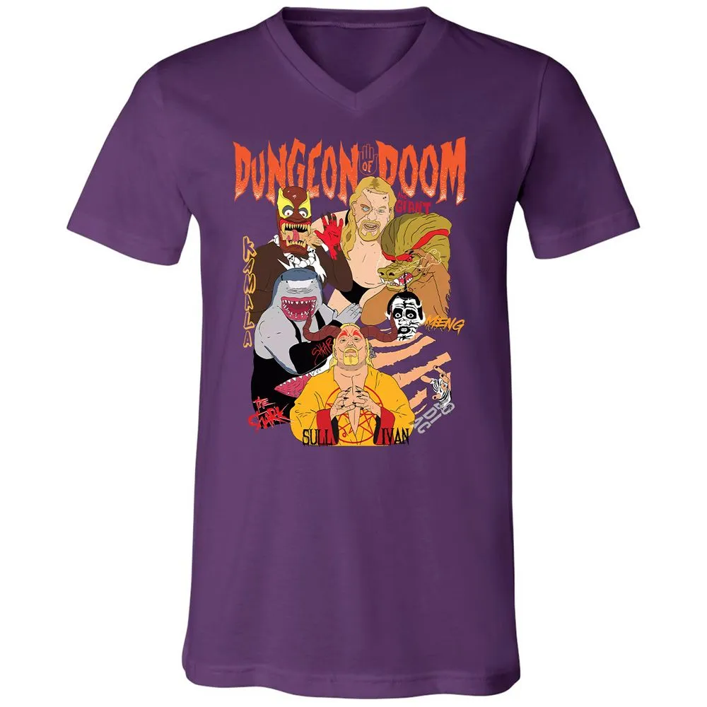 Unisex V-Neck T-Shirt - 2VNA2UQ6 - Team Purple - 2