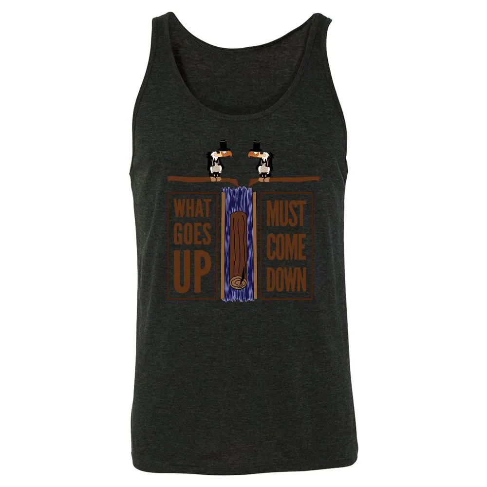 Unisex Jersey Tank - QM5AD627 - Charcoal Black Triblend - 5