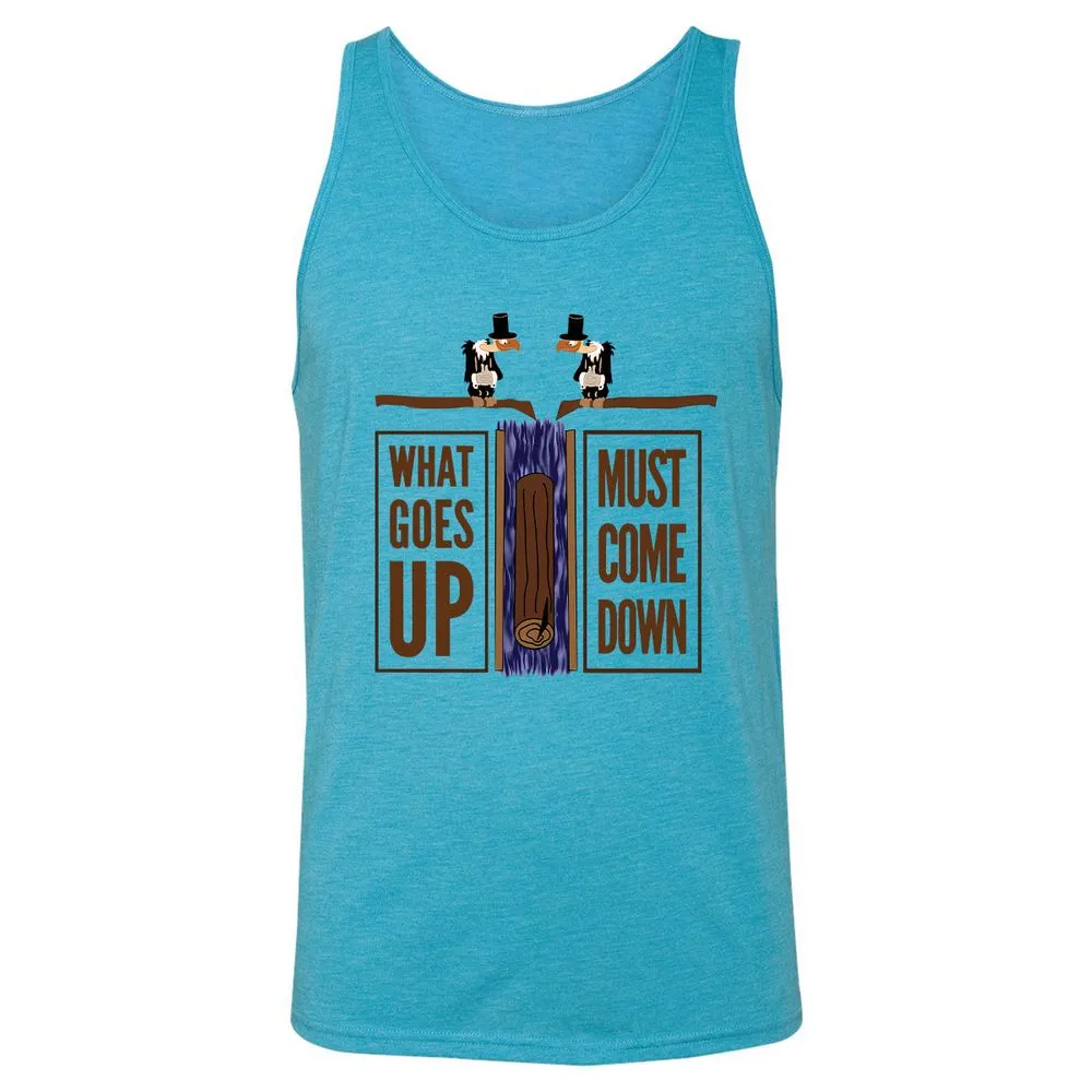 Unisex Jersey Tank - QM5AD627 - Aqua Triblend - 3