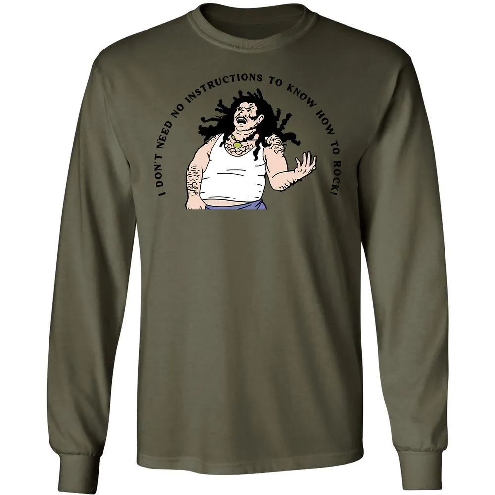 Long Sleeve T-Shirt - XC1J14UC - Military Green - 7