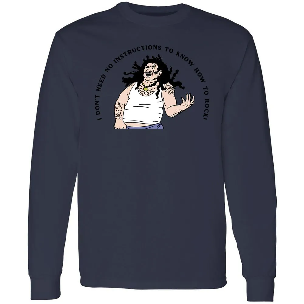 Long Sleeve T-Shirt - XC1J14UC - Navy - 12