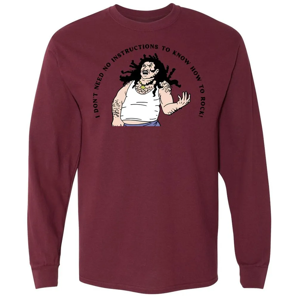 Long Sleeve T-Shirt - XC1J14UC - Maroon - 11