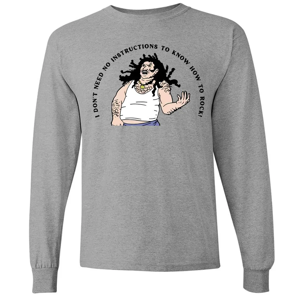 Long Sleeve T-Shirt - XC1J14UC - Graphite Heather - 6