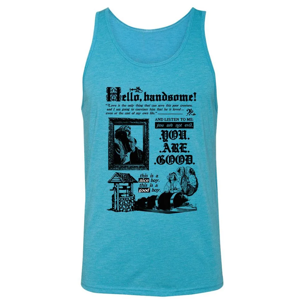 Unisex Jersey Tank - 5KKWDREH - Aqua Triblend - 3