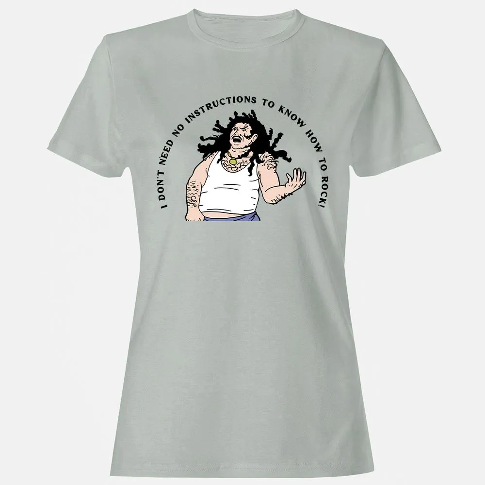 Women's T-Shirt - U3FUSGQR - Ash - 2