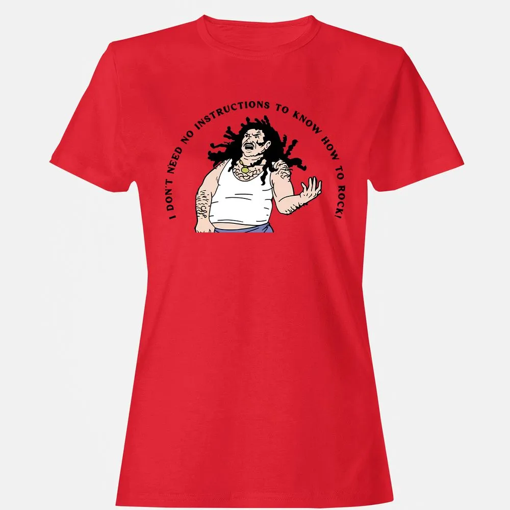 Women's T-Shirt - U3FUSGQR - Red - 13