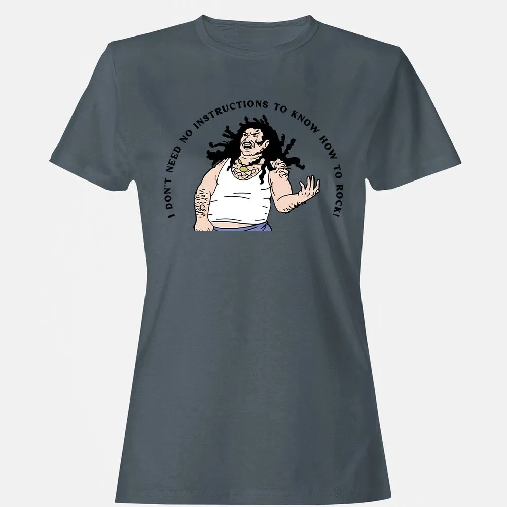 Women's T-Shirt - U3FUSGQR - Charcoal - 3