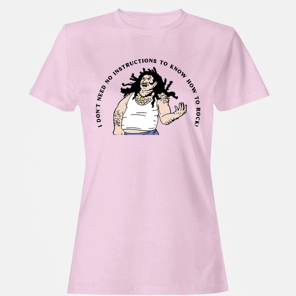 Women's T-Shirt - U3FUSGQR - Light Pink - 9