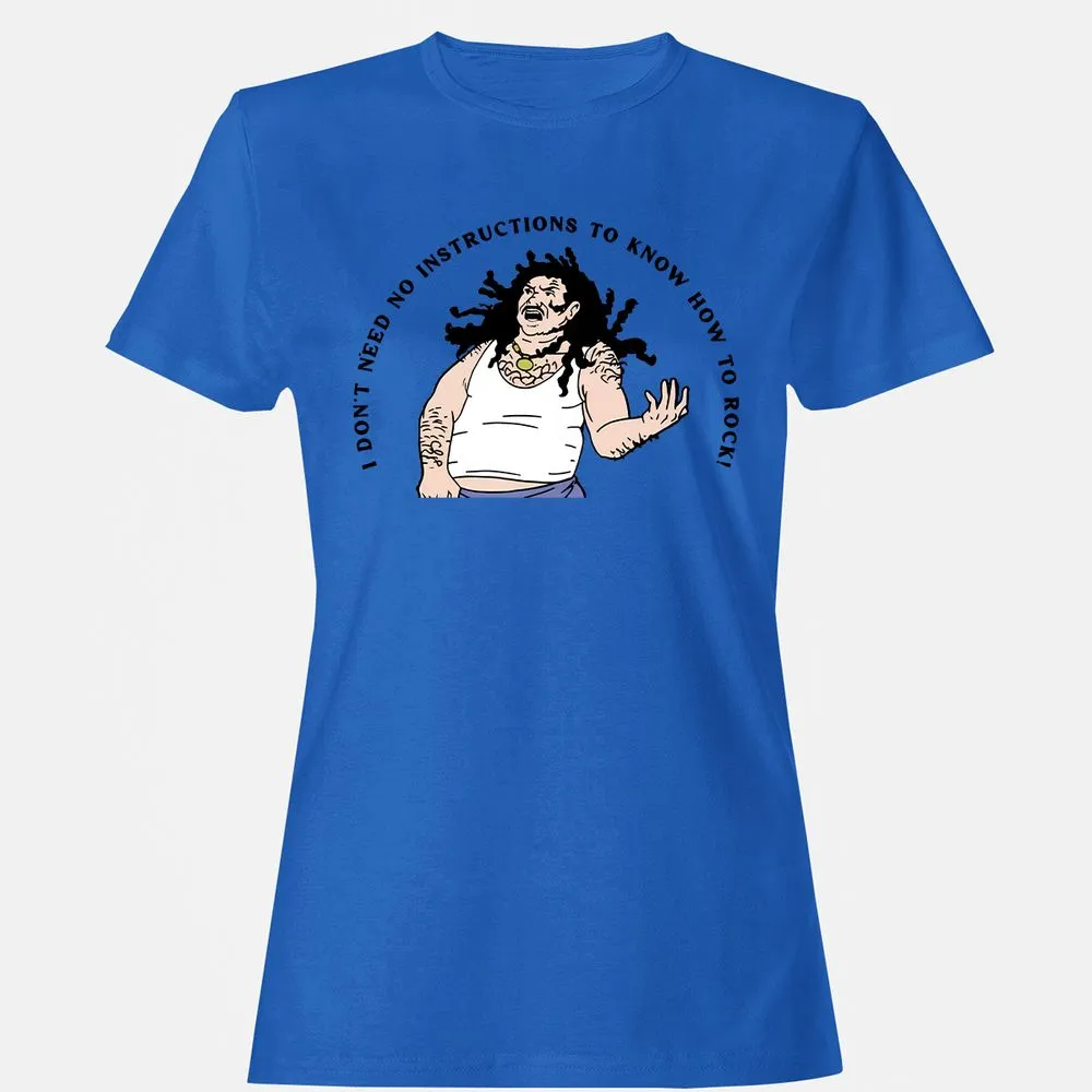 Women's T-Shirt - U3FUSGQR - Royal - 14