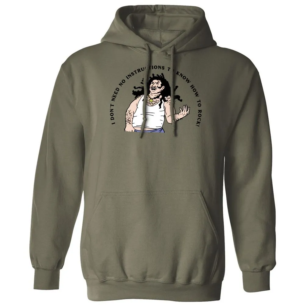 Classic Unisex Hoodie - TWY1S5VU - Military Green - 4