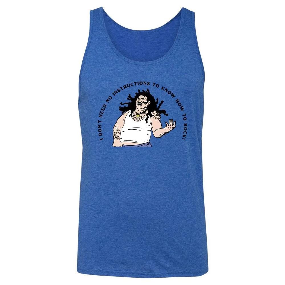 Unisex Jersey Tank - EUPPV88Y - True Royal Triblend - 12