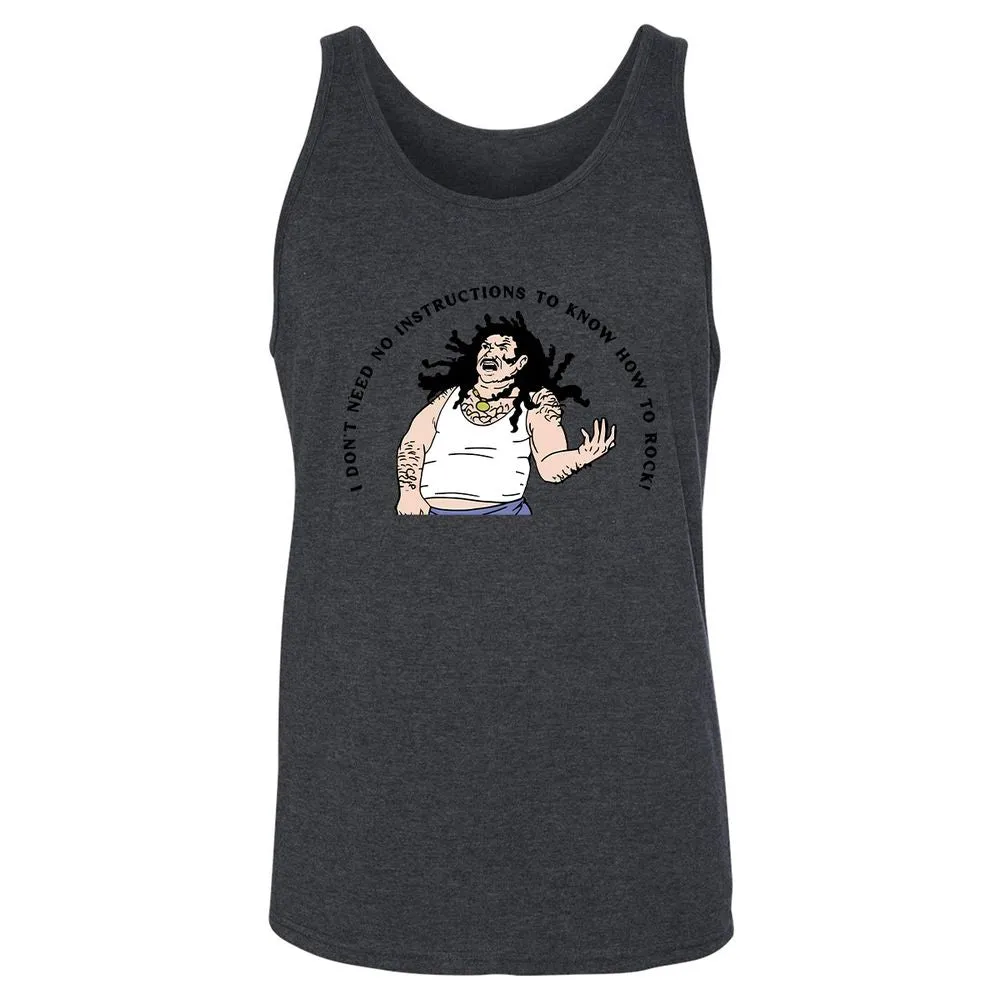 Unisex Jersey Tank - EUPPV88Y - Dark Grey Heather - 6
