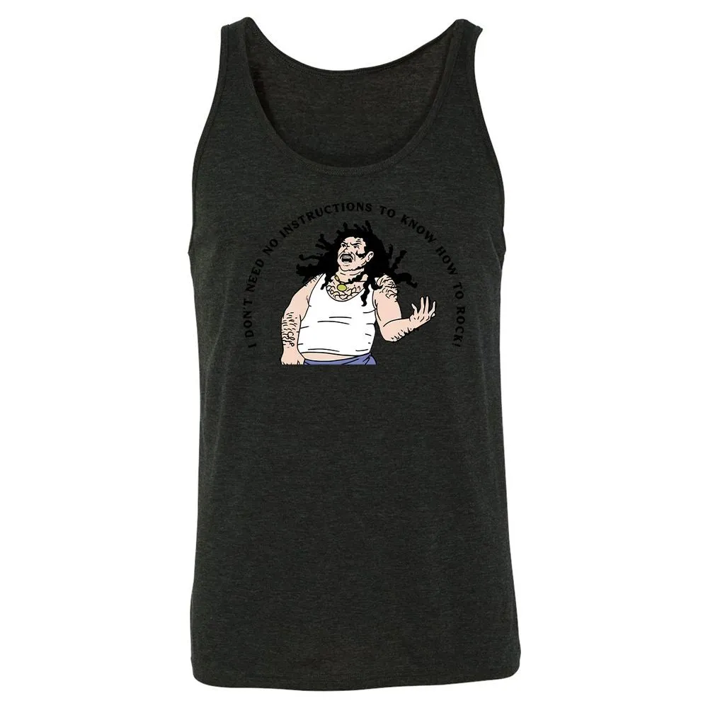 Unisex Jersey Tank - EUPPV88Y - Charcoal Black Triblend - 5