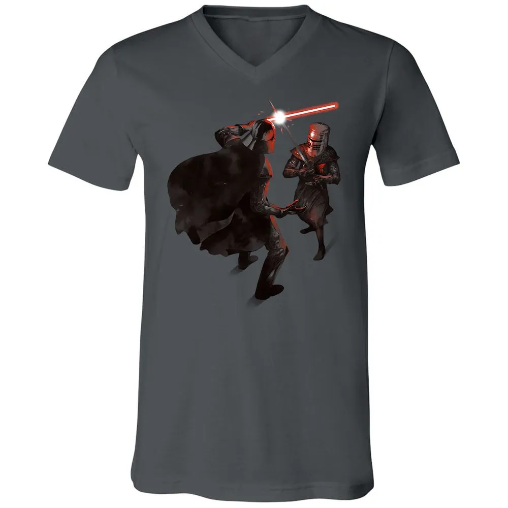 Unisex V-Neck T-Shirt - 16F16CUK - Asphalt - 12