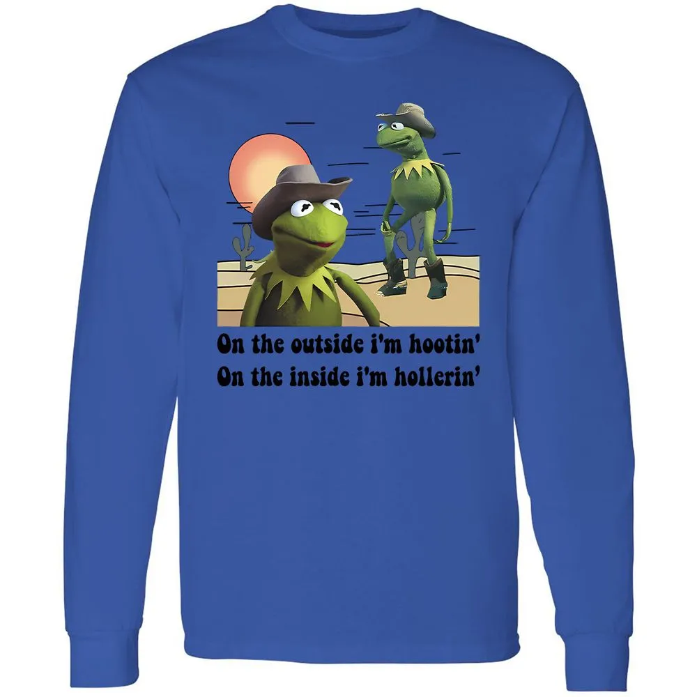 Long Sleeve T-Shirt - 2PNAS6DZ - Royal - 4