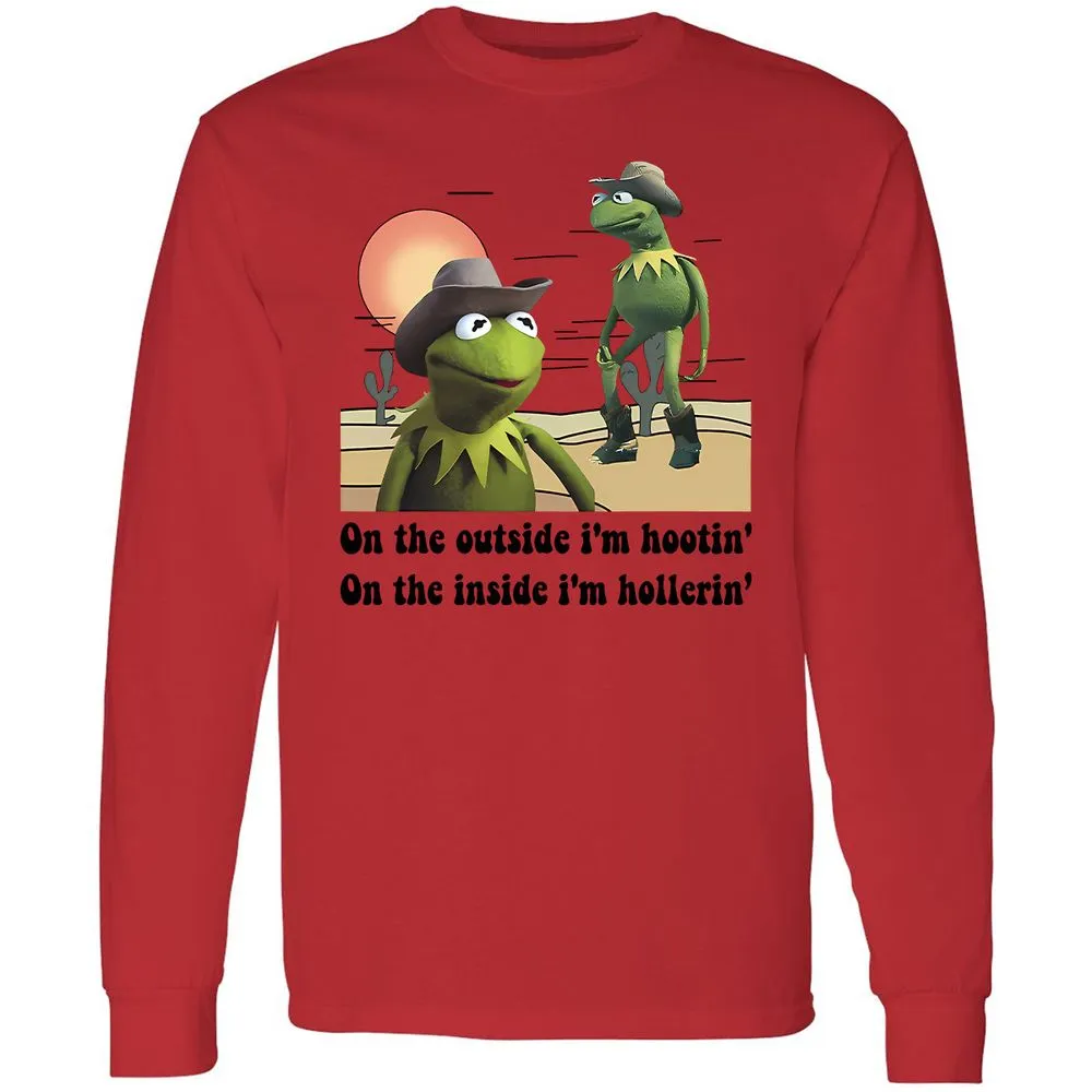Long Sleeve T-Shirt - 2PNAS6DZ - Red - 14