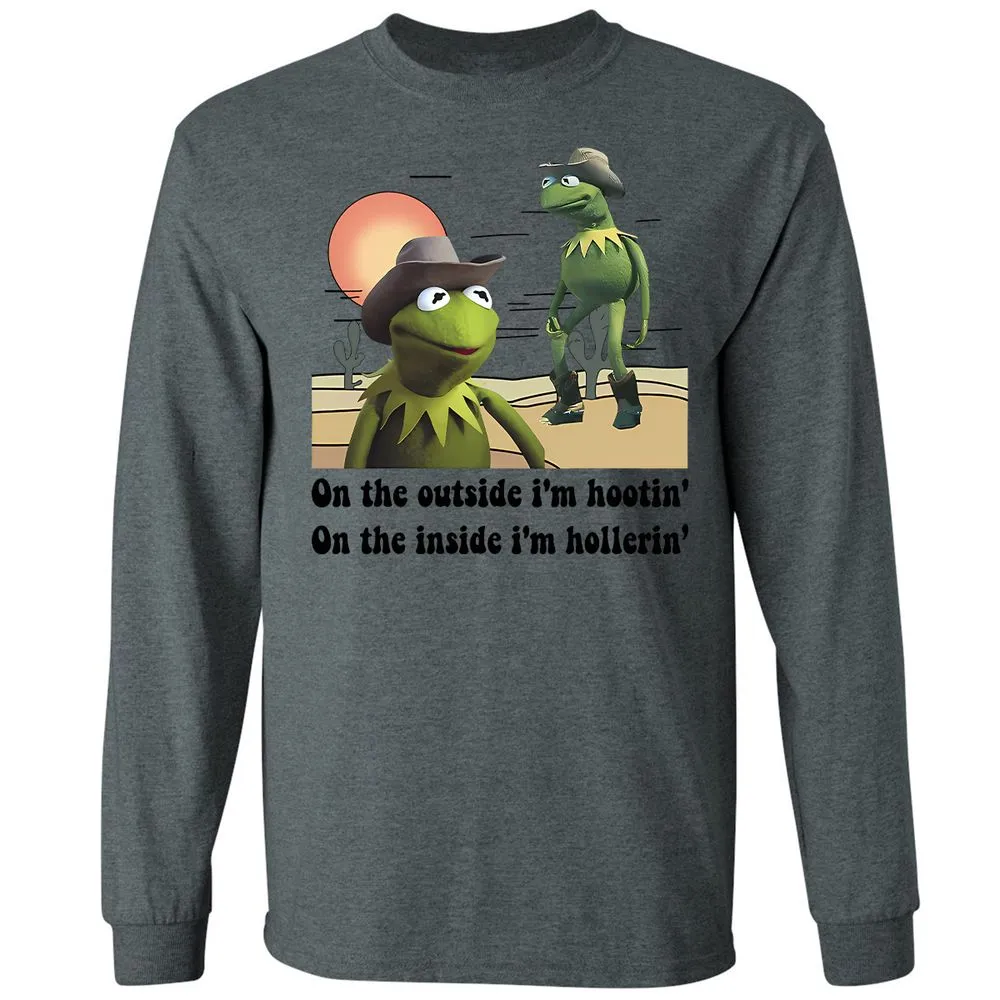 Long Sleeve T-Shirt - 2PNAS6DZ - Dark Heather - 15