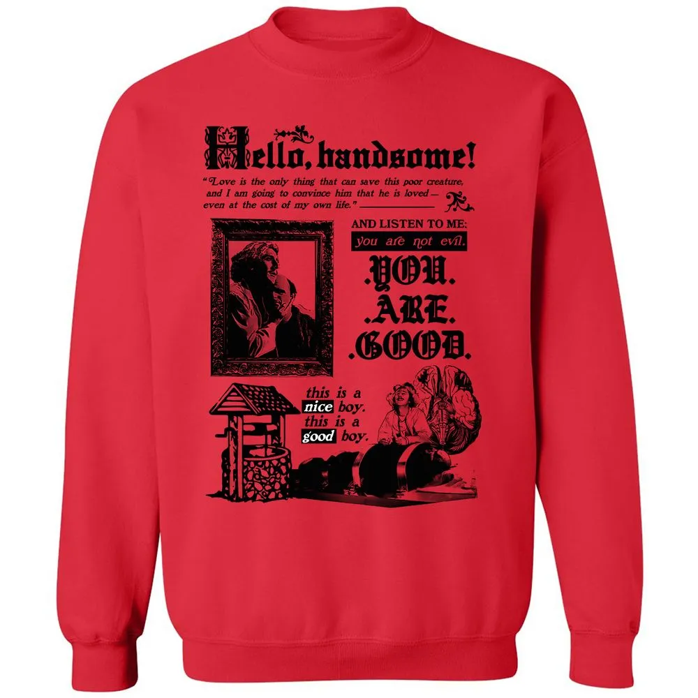 Classic Unisex Sweatshirt - LV36MRER - Red - 5
