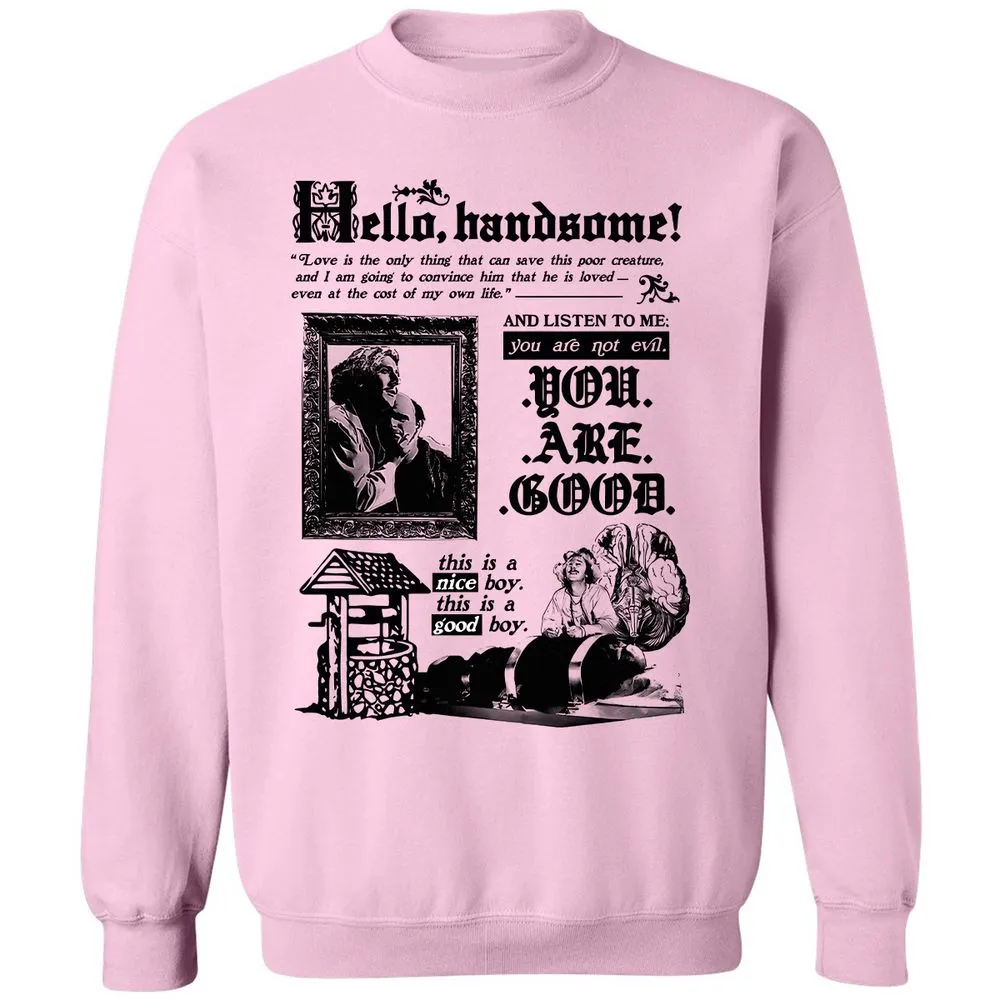 Classic Unisex Sweatshirt - LV36MRER - Light Pink - 3