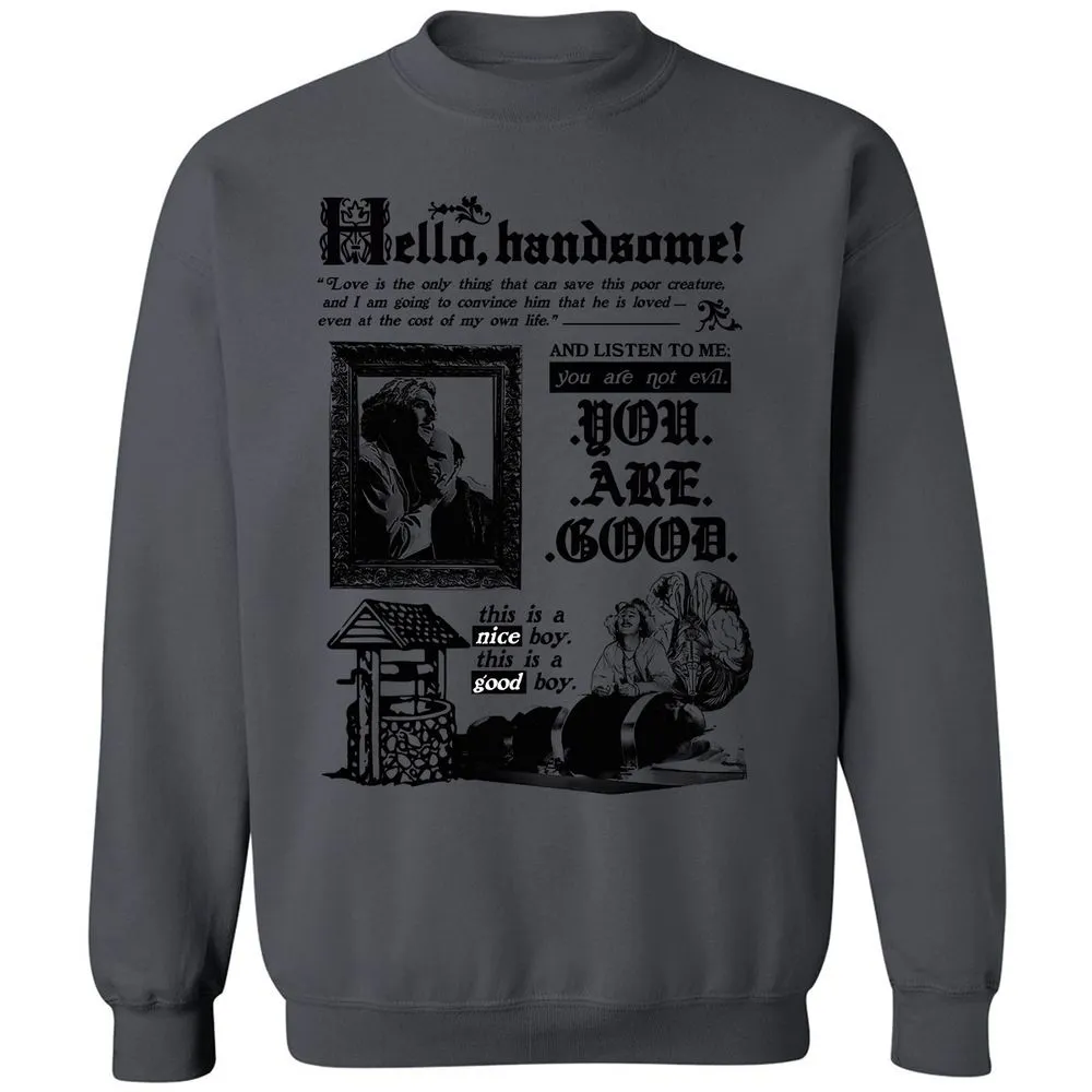 Classic Unisex Sweatshirt - LV36MRER - Charcoal - 7