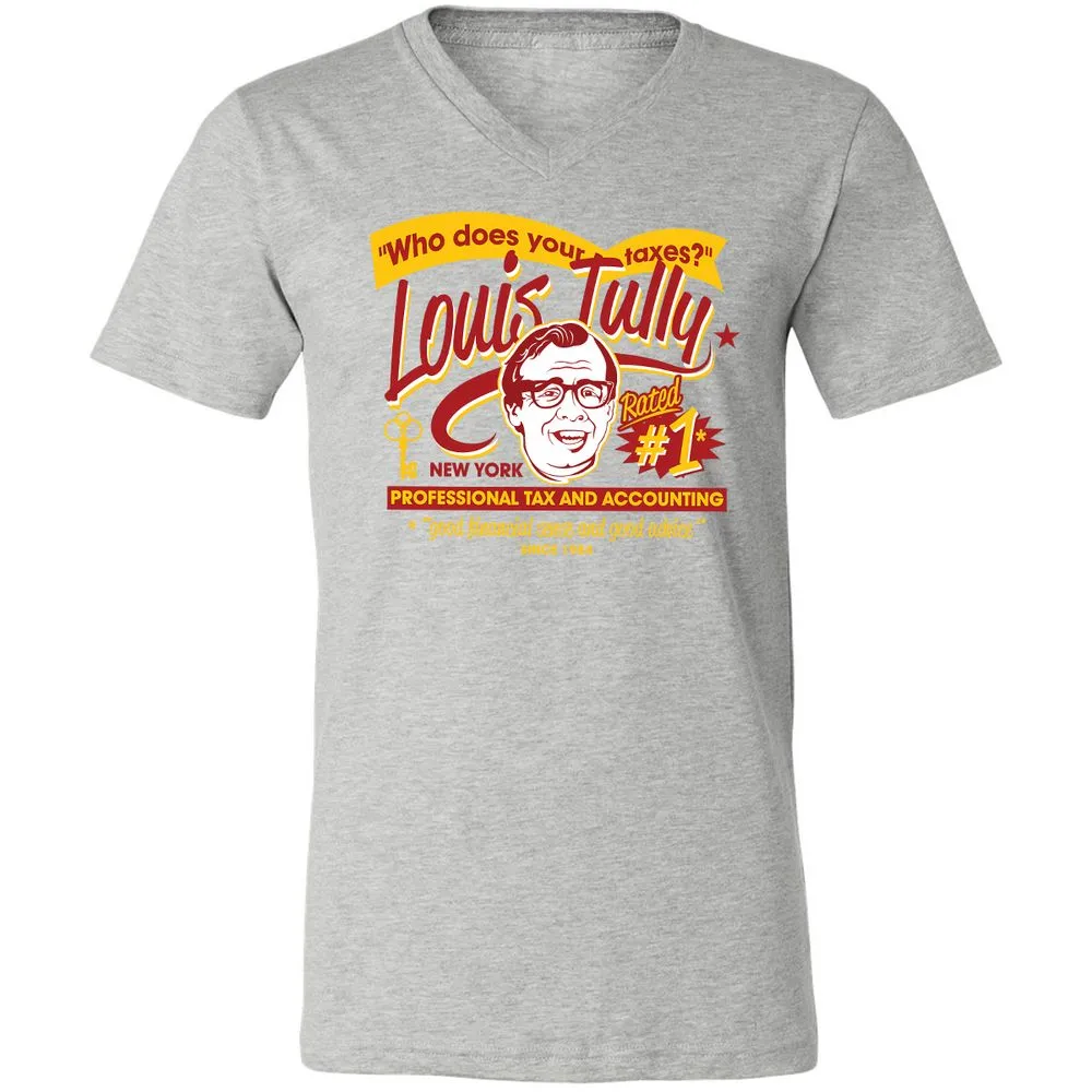Unisex V-Neck T-Shirt - VRGFDXWB - Athletic Heather - 7