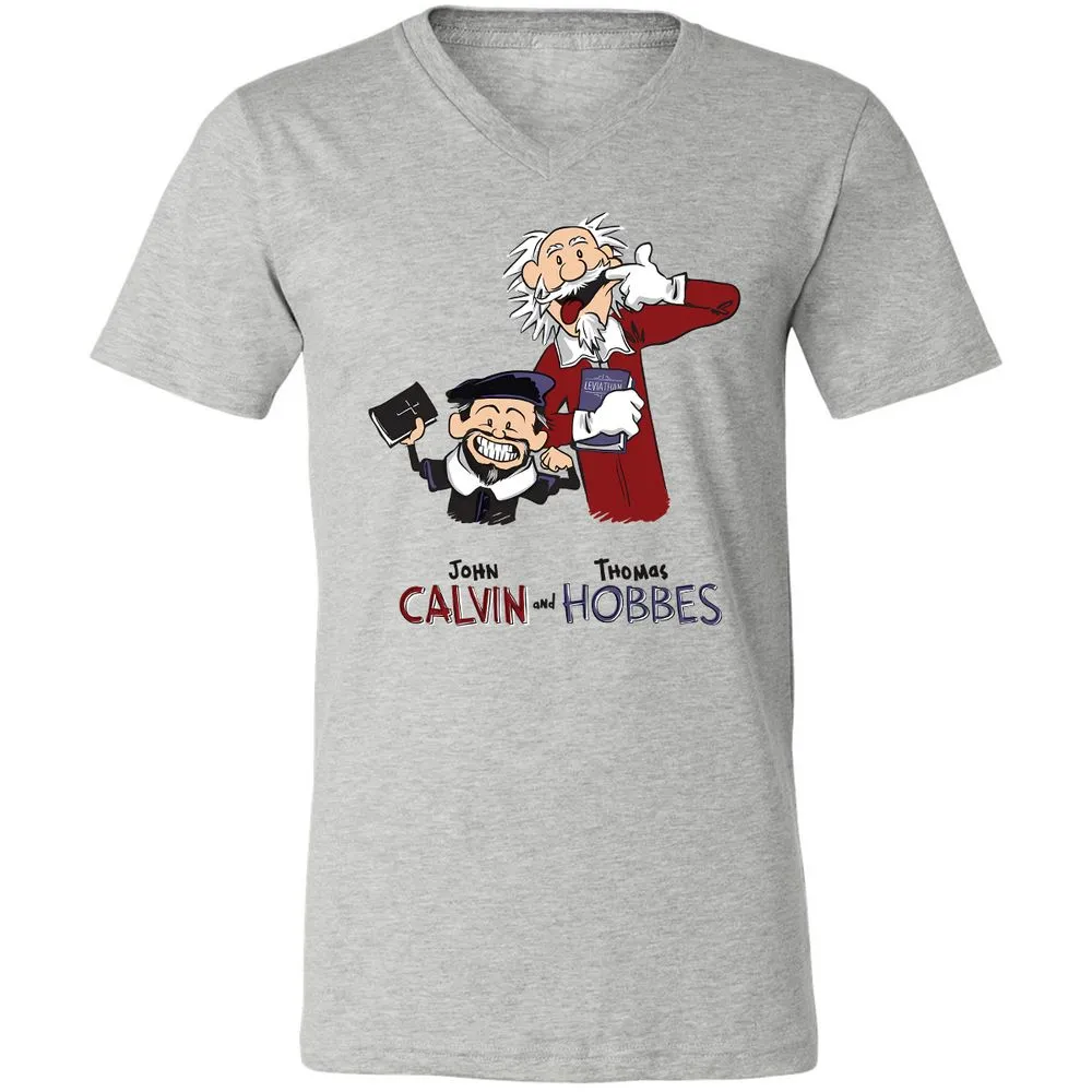 Unisex V-Neck T-Shirt - Y1376KL6 - Athletic Heather - 7