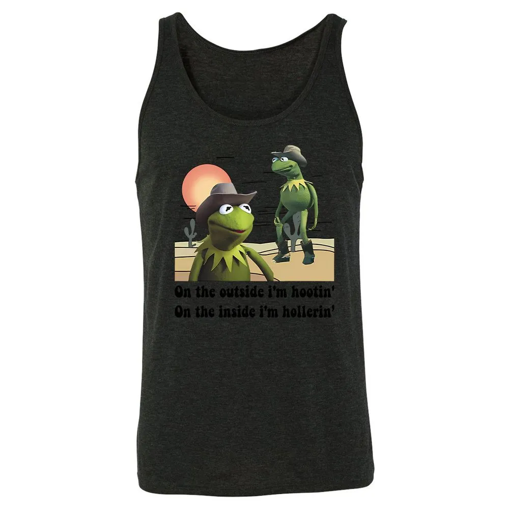 Unisex Jersey Tank - JHWP9K8Y - Charcoal Black Triblend - 5
