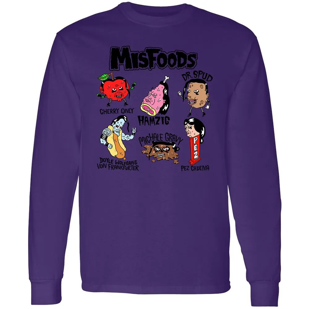 Long Sleeve T-Shirt - 74FYN1S8 - Purple - 13
