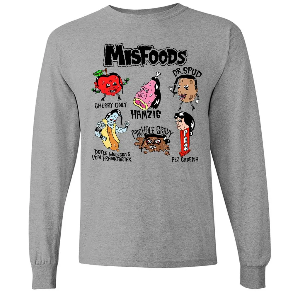 Long Sleeve T-Shirt - 74FYN1S8 - Graphite Heather - 6