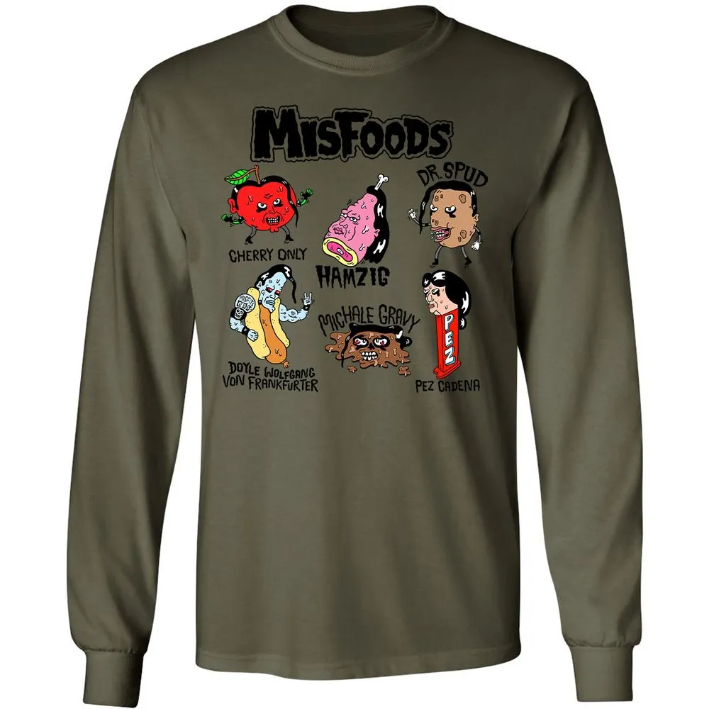Long Sleeve T-Shirt - 74FYN1S8 - Military Green - 7